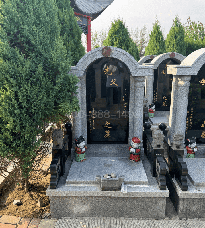 天津天福陵园官网传统立碑墓型8号
