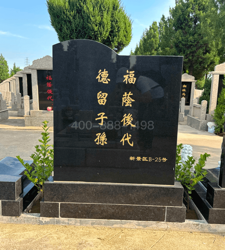 天津天福陵园官网艺术立碑墓型2号