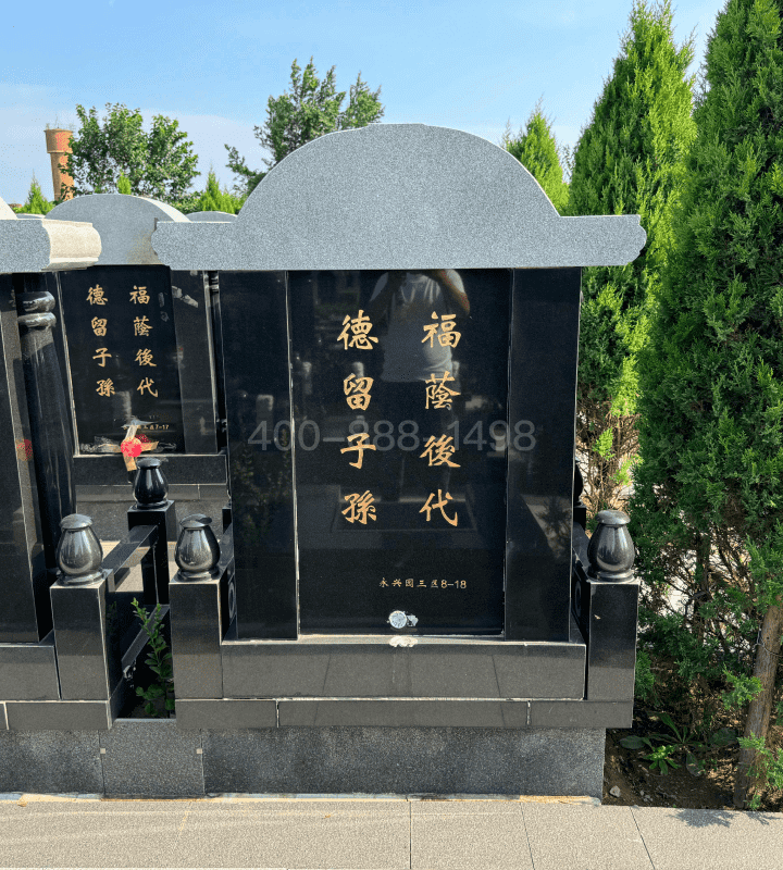 天津天福陵园官网传统立碑墓型12号